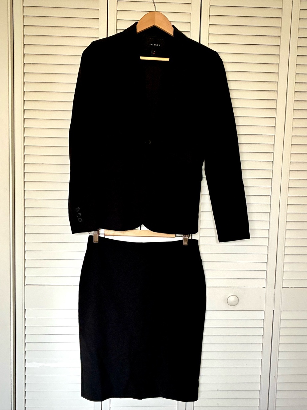 Josef Black Pencil Skirt and Jacket - Classic Office